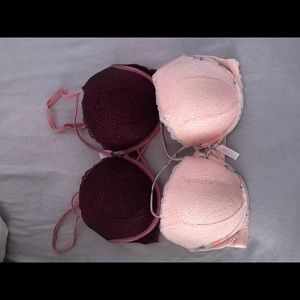 Two bras from PINK